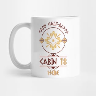 Cabin #18 in Camp Half Blood, Child of Hebe – Percy Jackson inspired design Mug